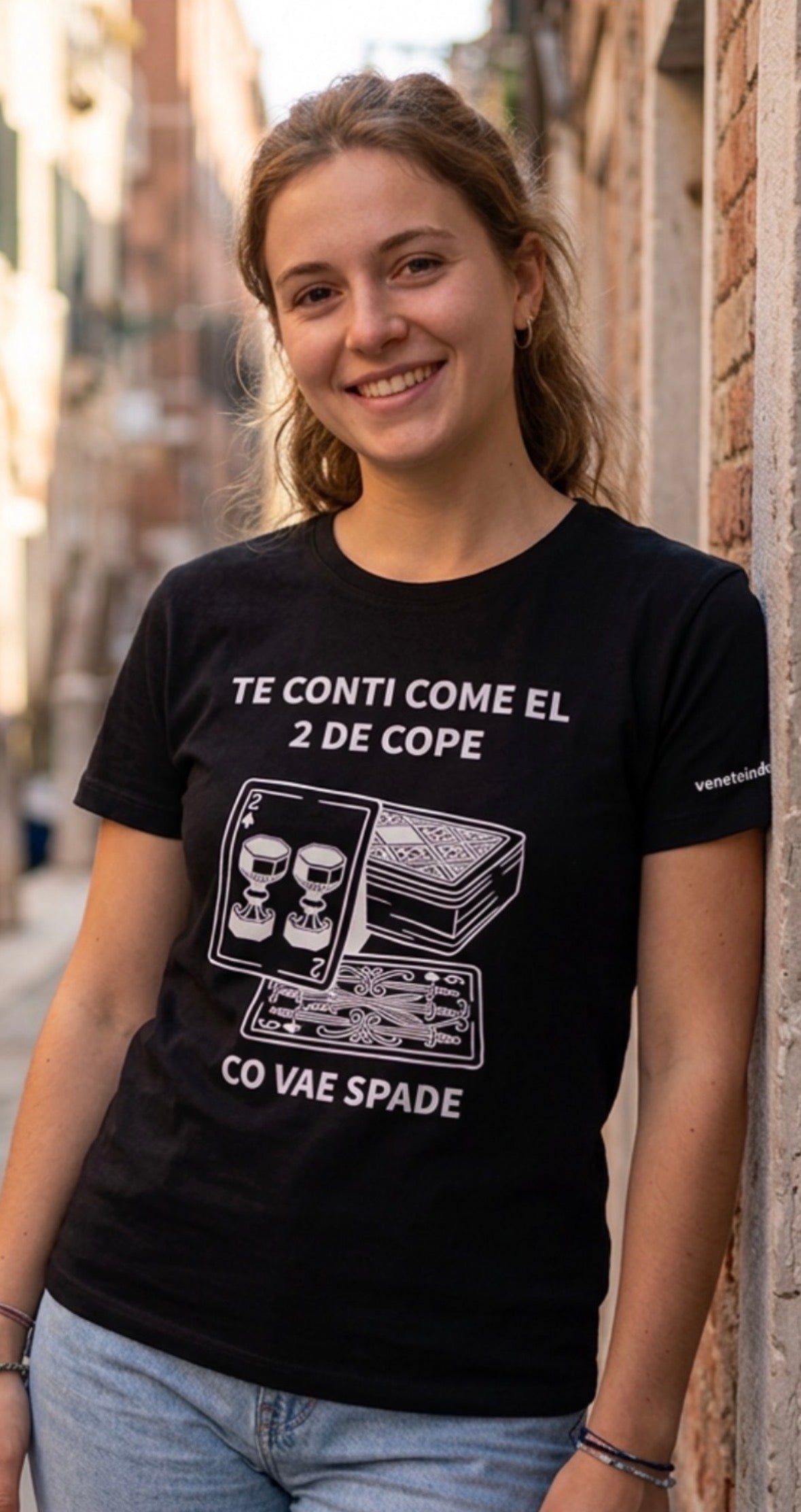Te conti come el 2 de cope – Maglietta dialetto veneto | VenetoIndosso