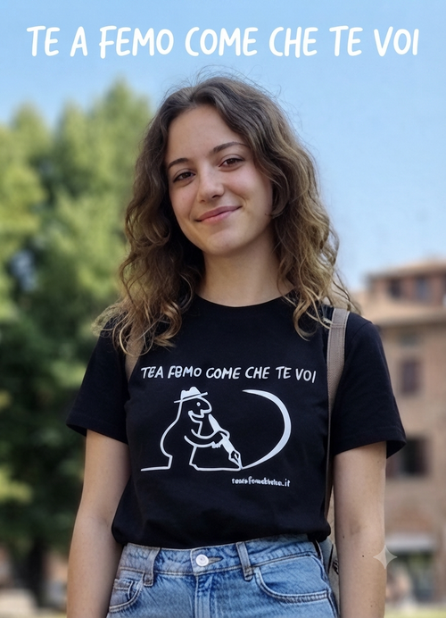Personalizzazione Esclusiva – Maglietta personalizzata dialetto veneto | VenetoIndosso
