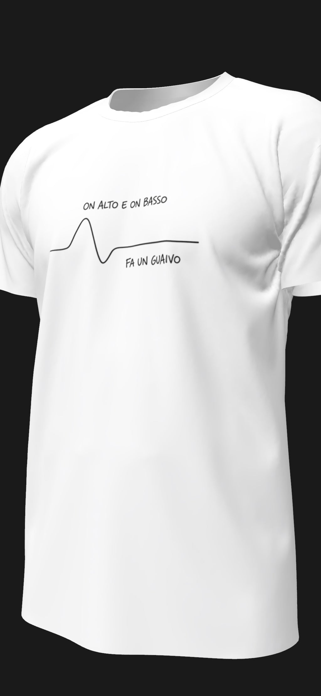 T-SHIRT:”ON ALTO E ON BASSO”