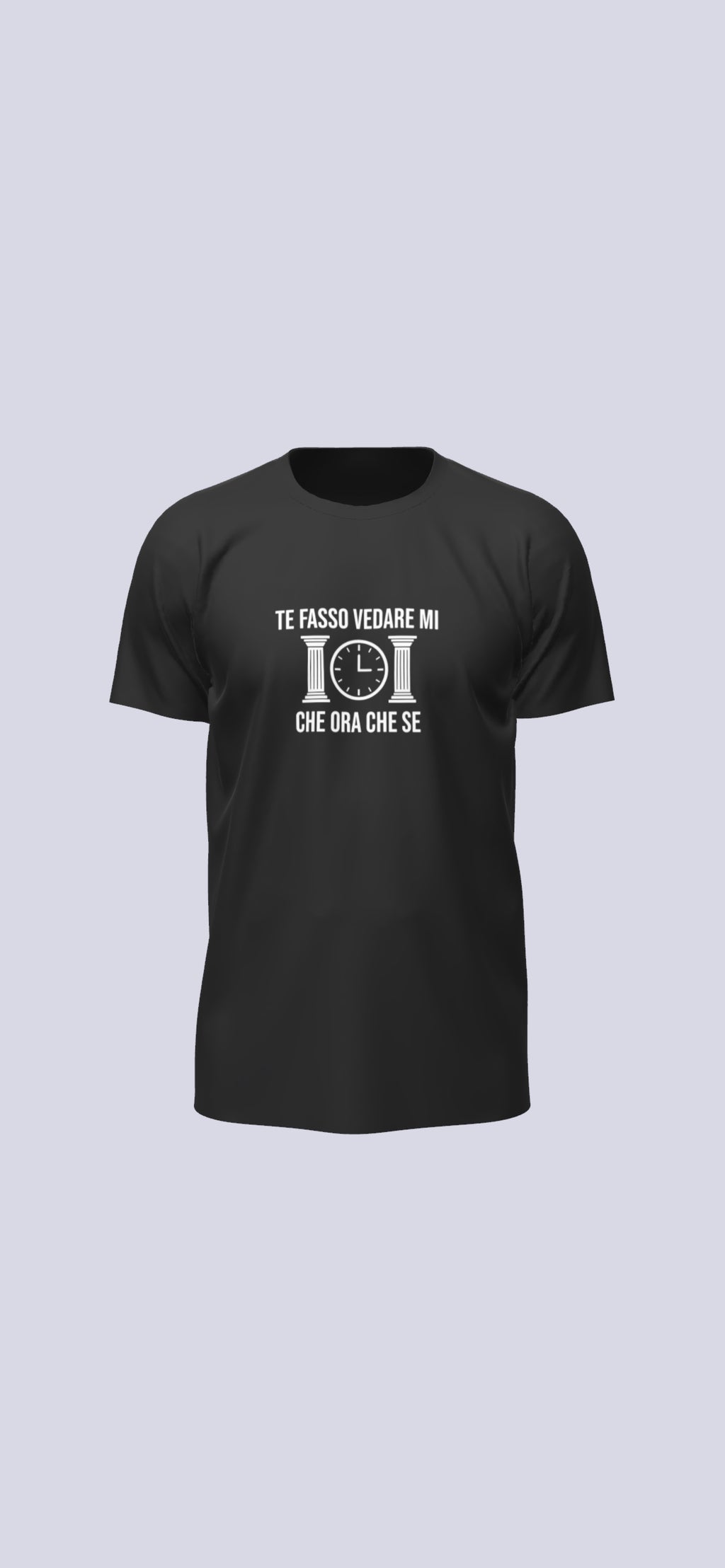 T-SHIRT:”TE FASSO VEDARE MI”