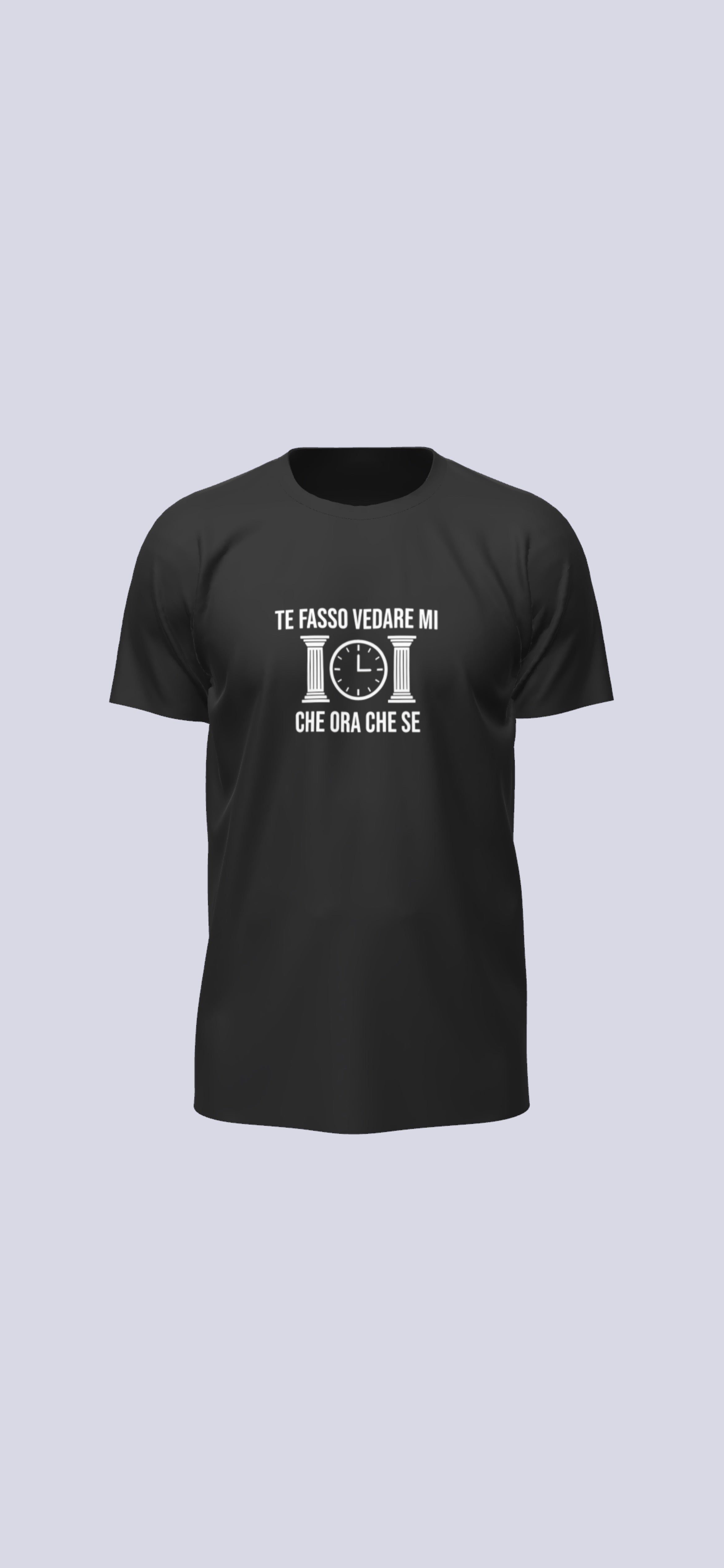 T-SHIRT:”TE FASSO VEDARE MI”