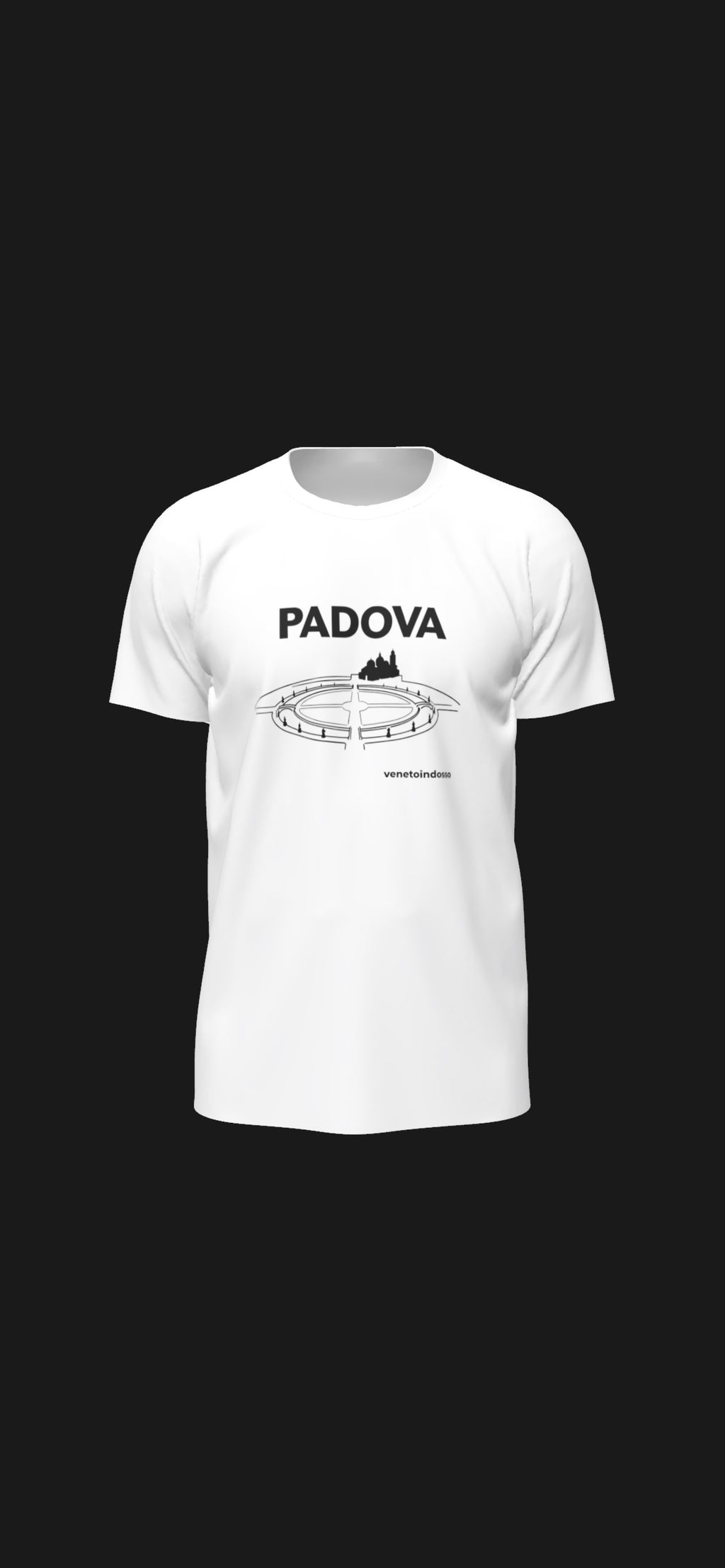 T-SHIRT:”Padova Prato e Santo”