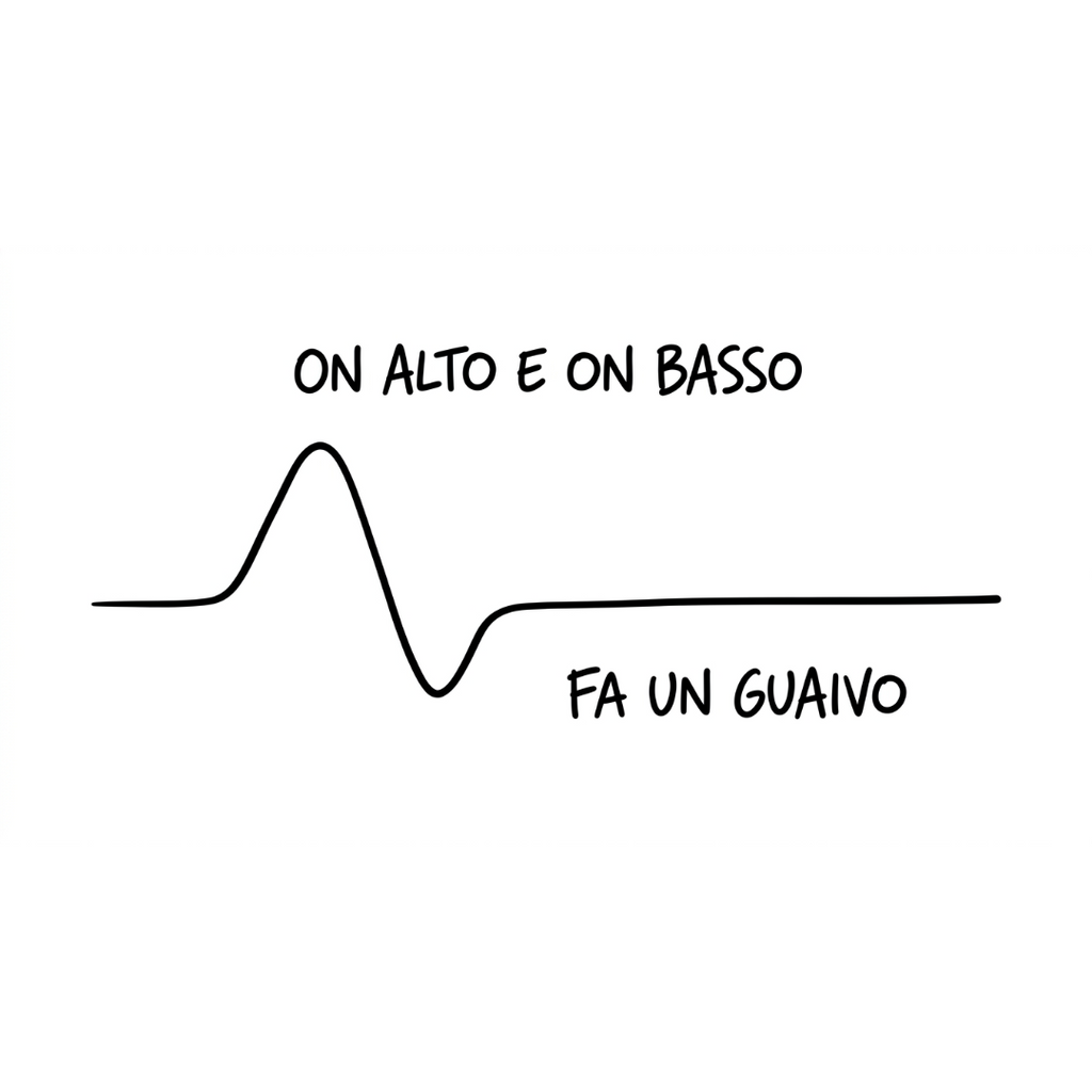 T-SHIRT:”ON ALTO E ON BASSO”
