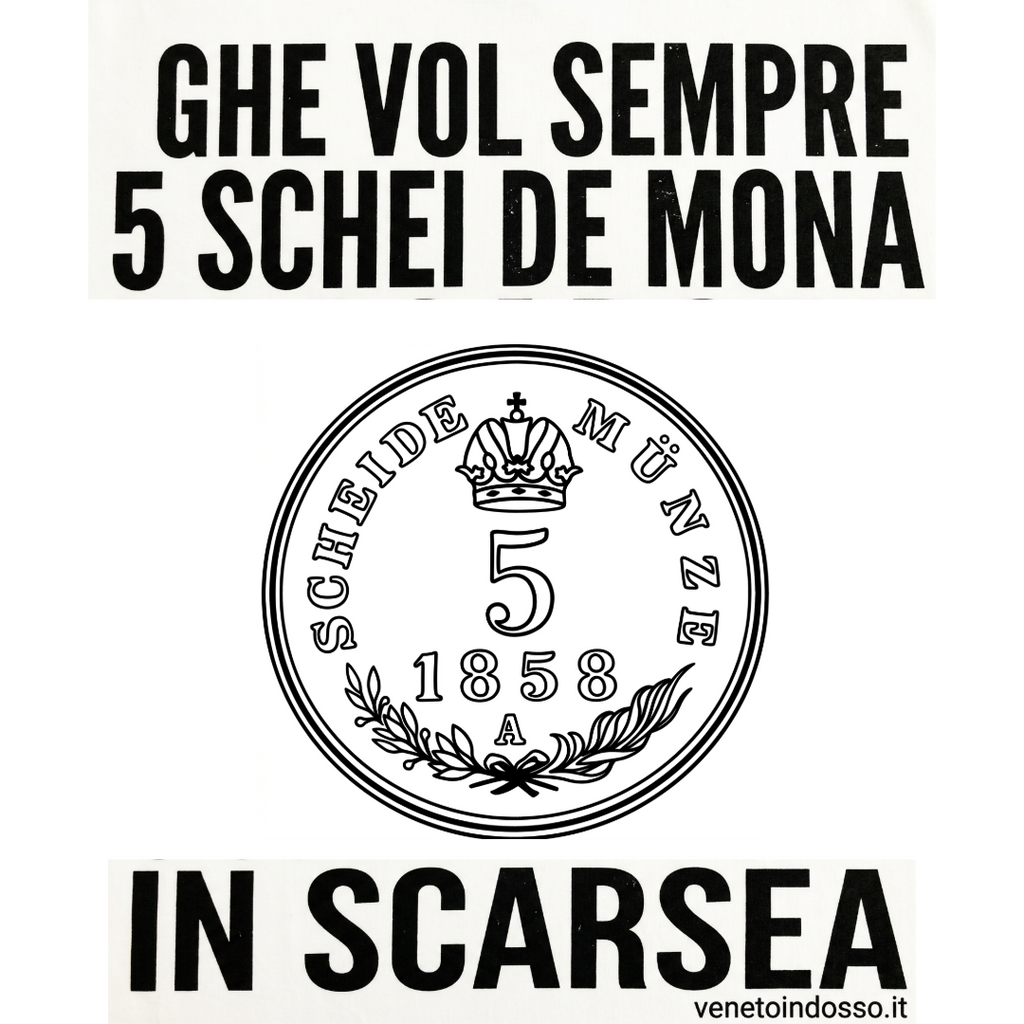 T-SHIRT:”5 SCHEI DE MONA QR code