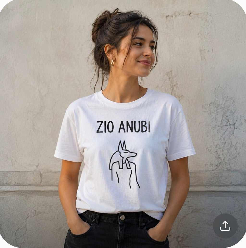 Zio Anubi – Maglietta dialetto veneto | VenetoIndosso