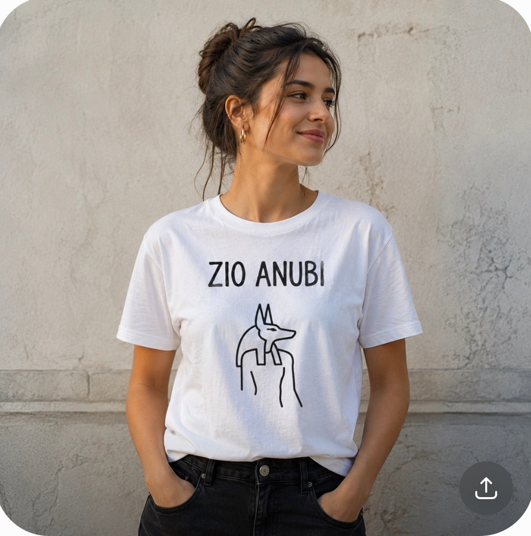 Zio Anubi – Maglietta dialetto veneto | VenetoIndosso
