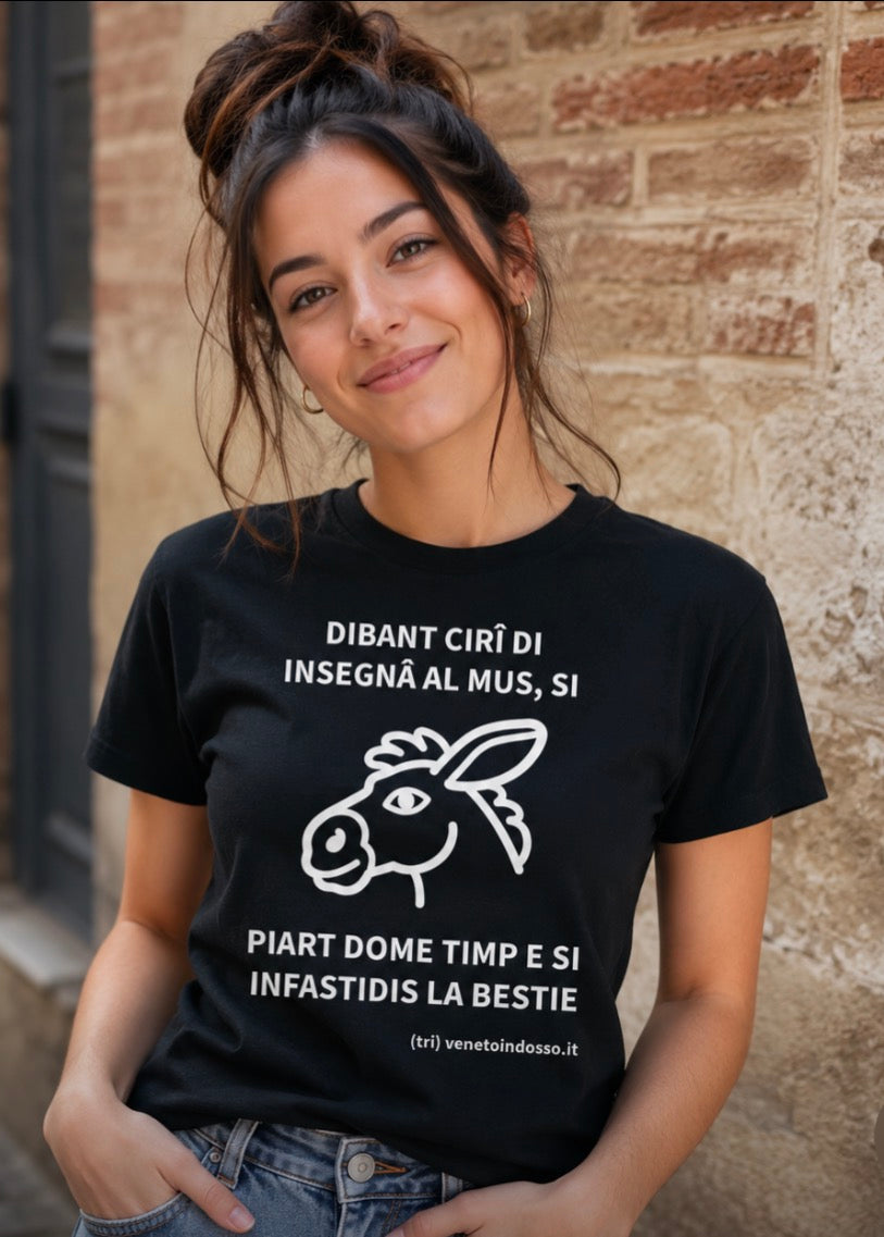 Insegnâ al Mus – Maglietta lingua friulana | VenetoIndosso