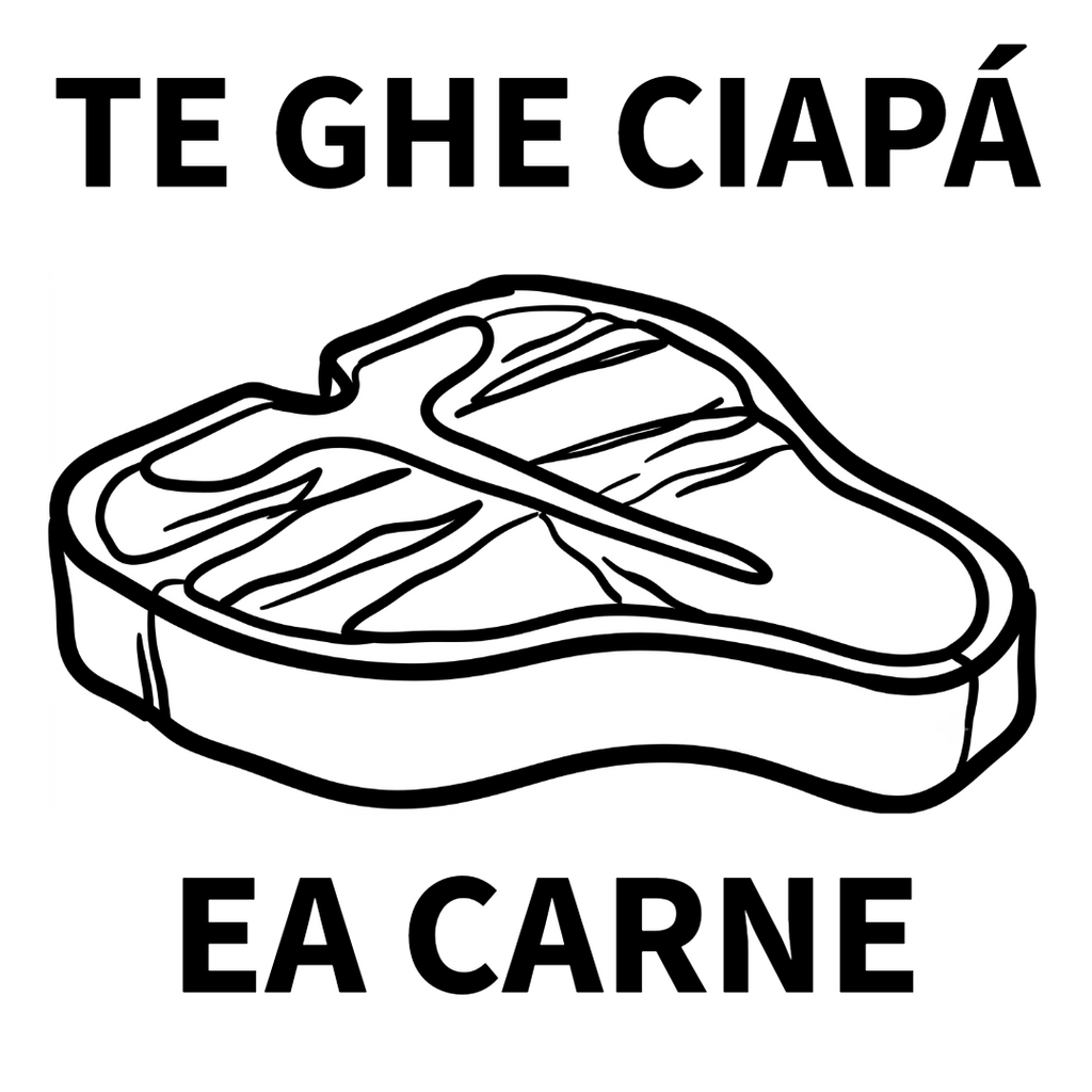 Te ghe ciapá ea carne – Maglietta dialetto veneto | VenetoIndosso