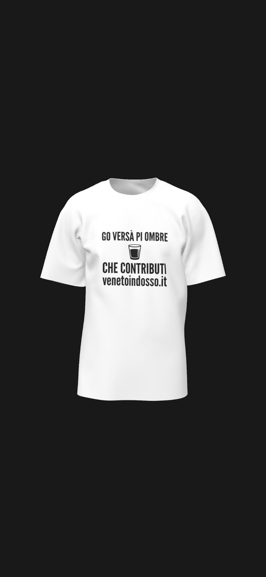 T-SHIRT:”GO VERSÀ PI OMBRE”