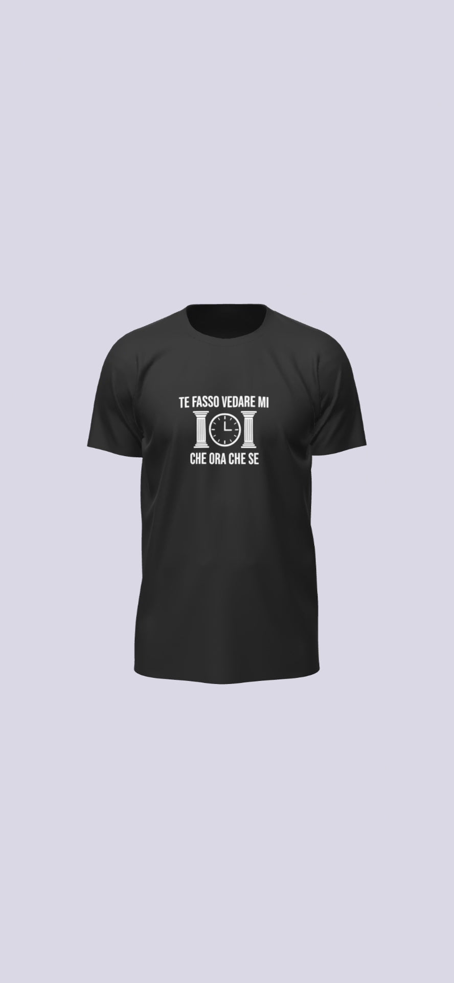 T-SHIRT:”TE FASSO VEDARE MI”