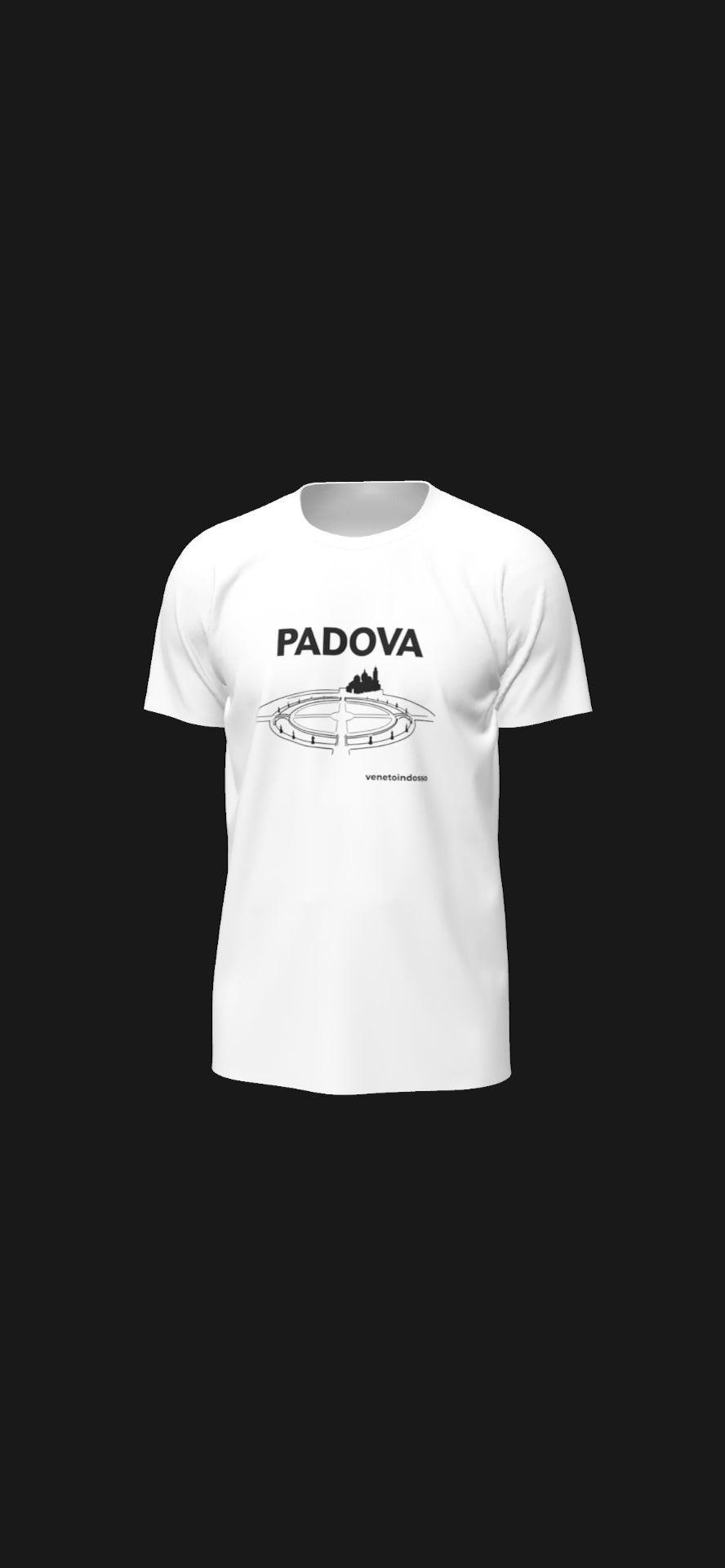T-SHIRT:”Padova Prato e Santo”