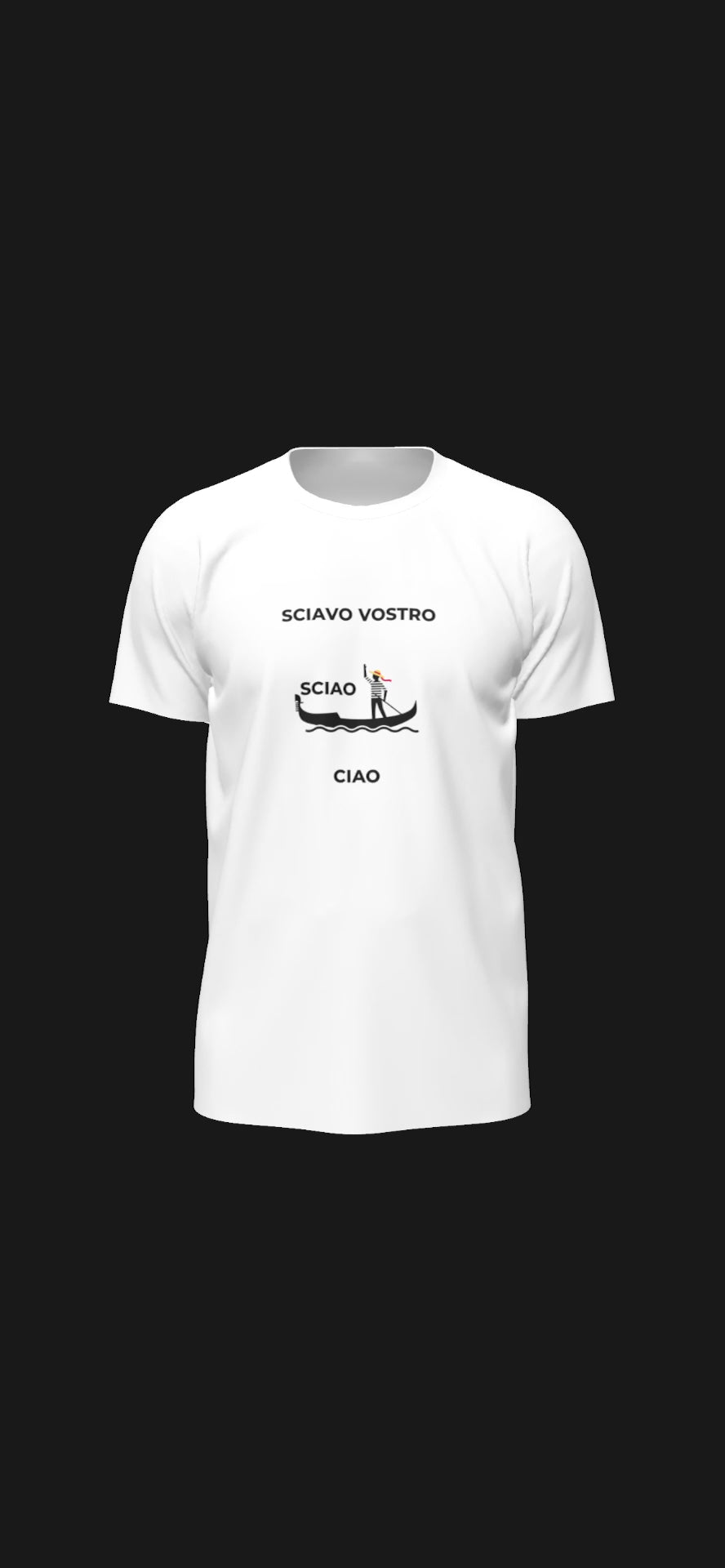 T-SHIRT:”Ciao”